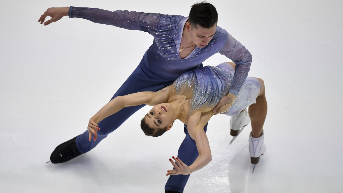 Анастасия Мишина и Александр Галлямов выступили в произвольной программе Олимпиады. Фото: GLOBAL LOOK PRESS