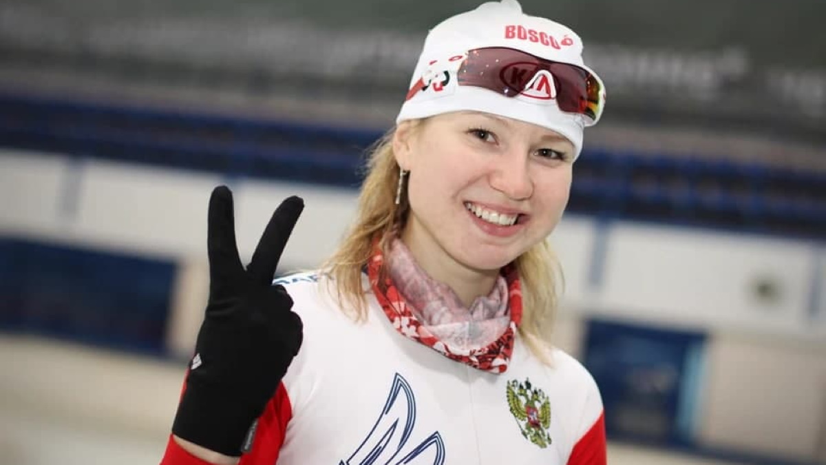 Ольга Фаткулина - серебряный призер Олимпийских игр в Сочи. Фото: Валерий ЗВОНАРЕВ