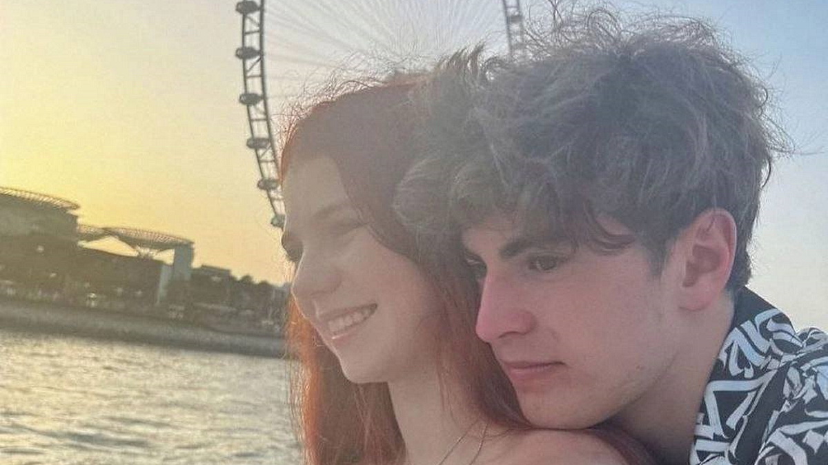 Марк Кондратюк, Александра Трусова вместе. Фото: соцсети фигуристки Александры Трусовой