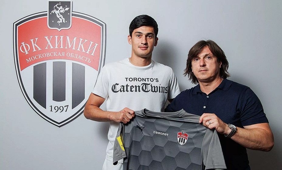 Гудиев попробует закрепиться в «Химках». Фото: ФК «Химки»