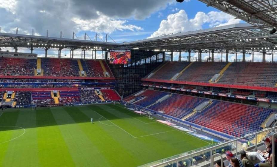 Так выглядела фанатская трибуна на матче ЦСКА – «Урал». Фото: Соцсети Ultras