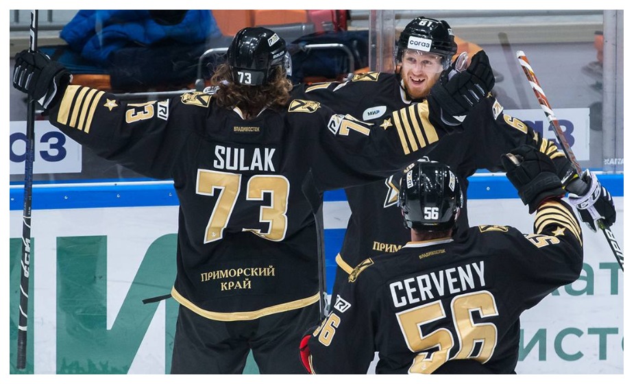 «Адмирал» проведет встречу с «Витязем». Фото: соцсети ХК «Адмирал»