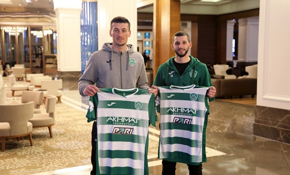 Милош Шатар и Заим Диванович перебрались в Грозный. Фото: ФК «Ахмат»