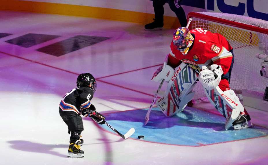 Сын Александра Овечкина Сережа стал героем Матча всех звезд НХЛ. Фото: Reuters