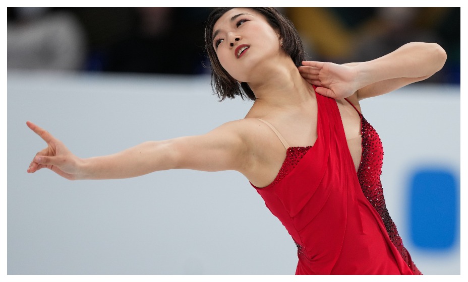 Каори Сакамото выиграла чемпионат мира по фигурному катанию 2023. Фото: Global Look Press