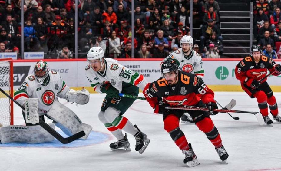 «Ак Барс» в третий раз обыграл «Авангард». Фото: Соцсети ХК «Авангард»