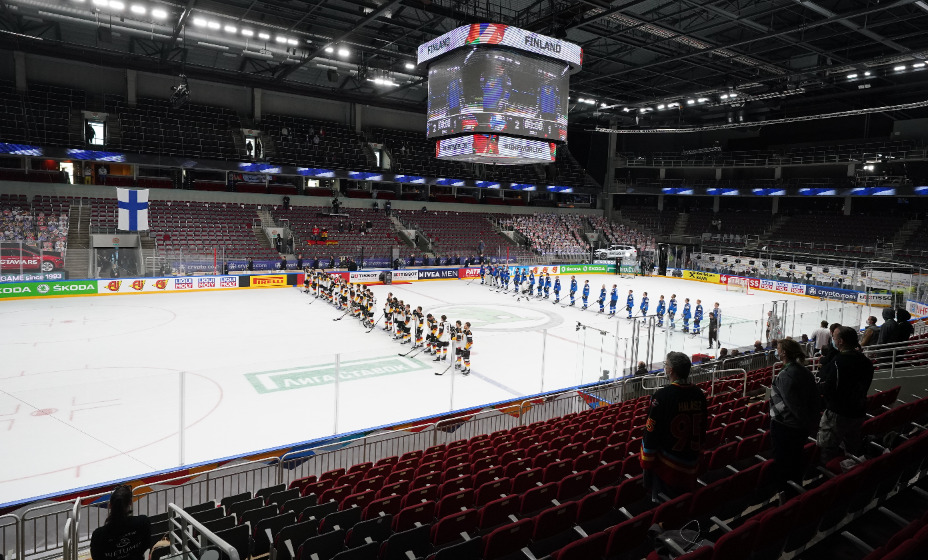 ЧМ-2023 по хоккею в Латвии пройдет при пустых трибунах. Фото: Global Look Press