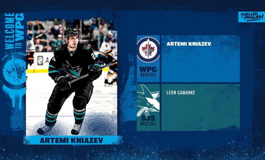 Князев попробует свои силы в «Виннипеге». Фото: ХК «Виннипег»
