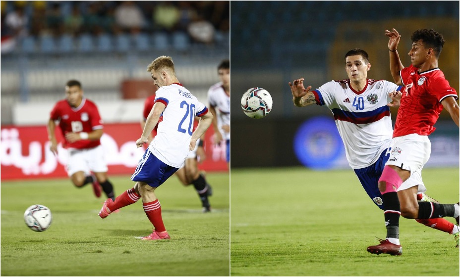 18-летний Пиняев снова забил за сборную России. Фото: РФС