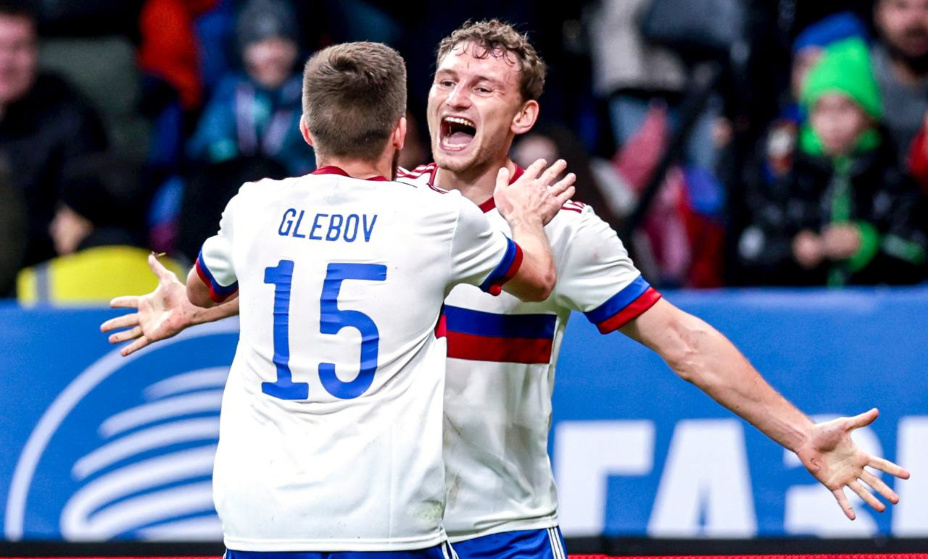 Федор Чалов отметился дублем в Минске. Фото: РФС 