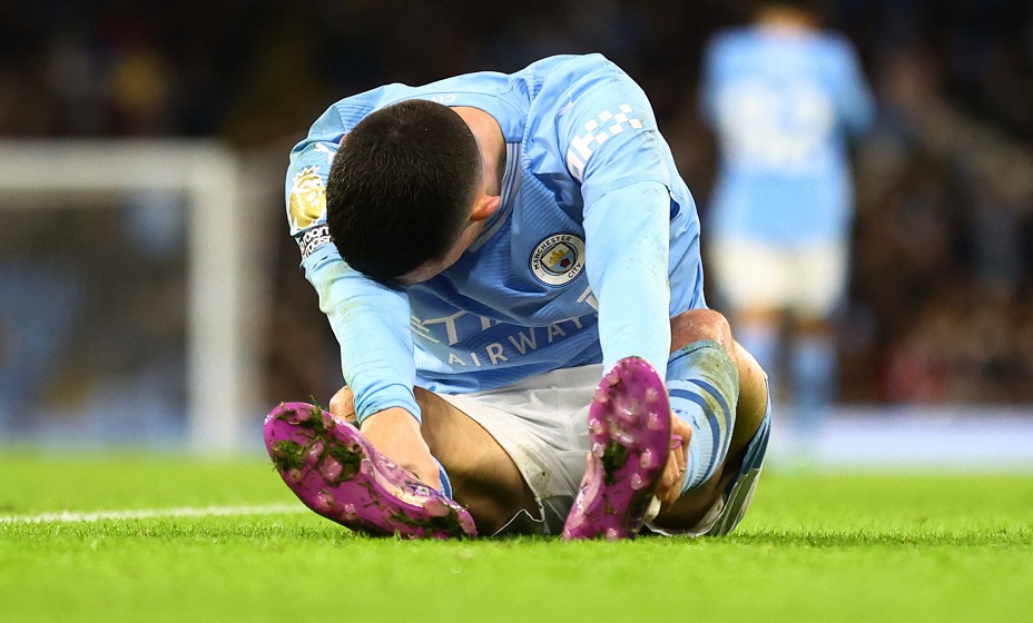 «Манчестер Сити» упустил победу над «Кристал Пэлас», пропустив гол с пенальти на 95-й минуте. Фото: Reuters