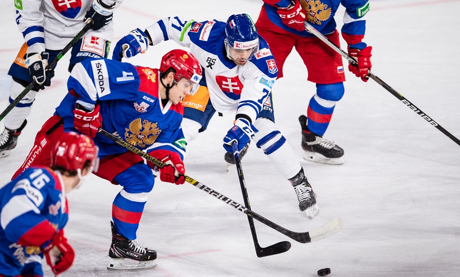 Сборная Словакии хочет провести матч с Россией перед ЧМ по хоккею. Фото: Global Look Press