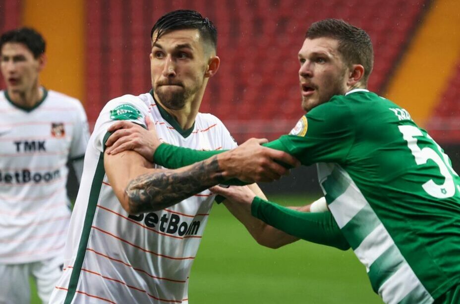 Нападающий Алексей Каштанов может перейти из «Урала» в «Ахмат». Фото: ФК «Урал»