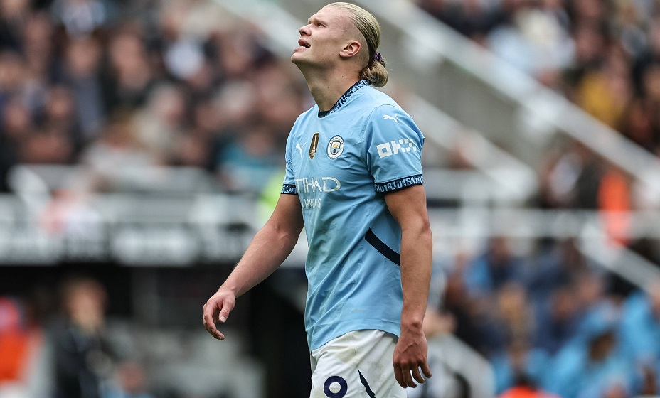 «Манчестер Сити» со счетом 1:1 сыграл с «Ньюкаслом» в матче АПЛ. Фото: Global Look Press