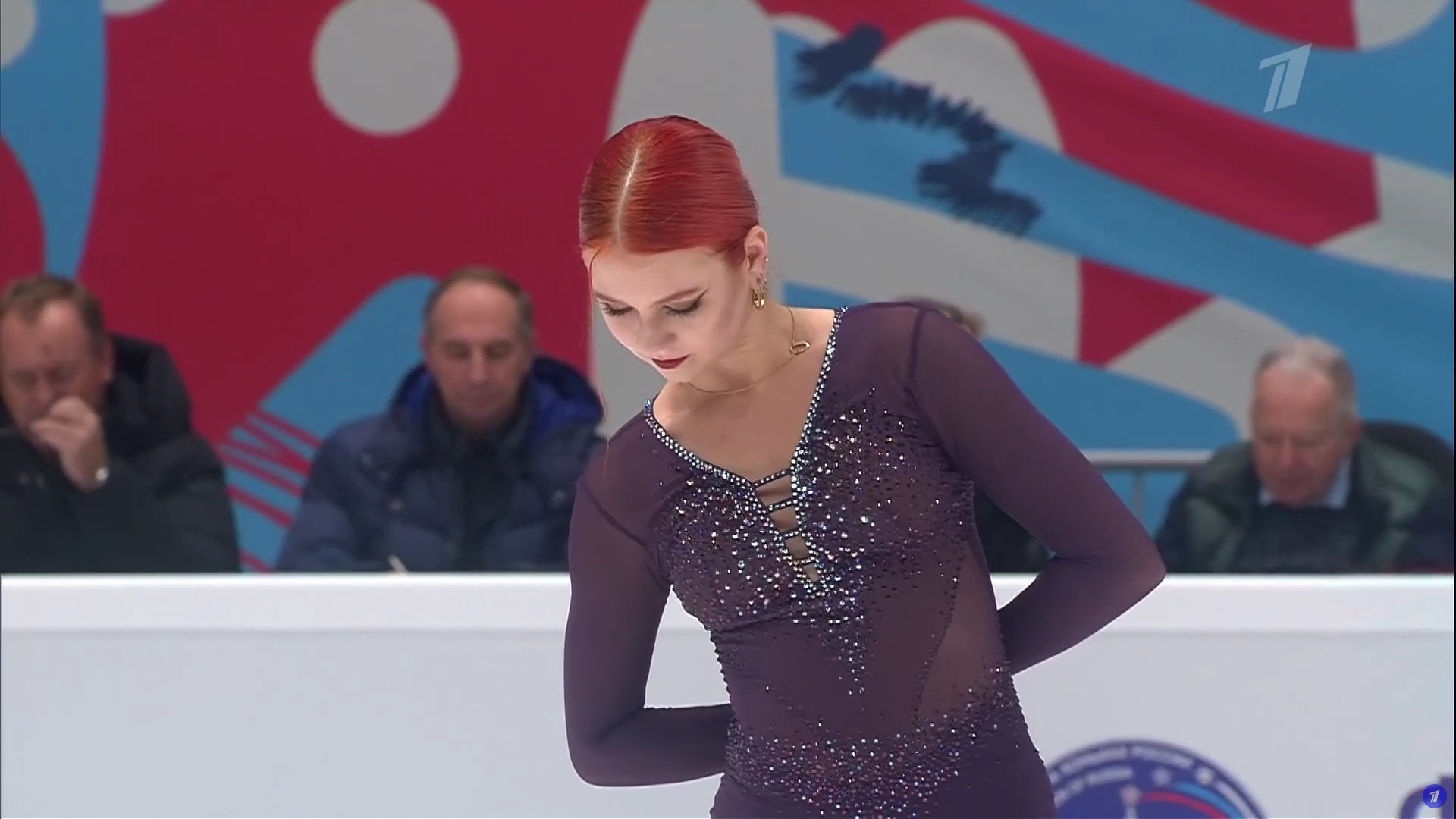 Александра Трусова. Фото: стоп-кадр прямого эфира 