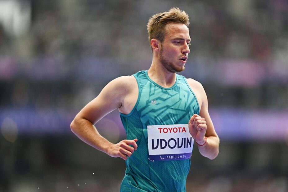 Андрей Вдовин выиграл золото на Паралимпиаде в Париже. Фото: REUTERS