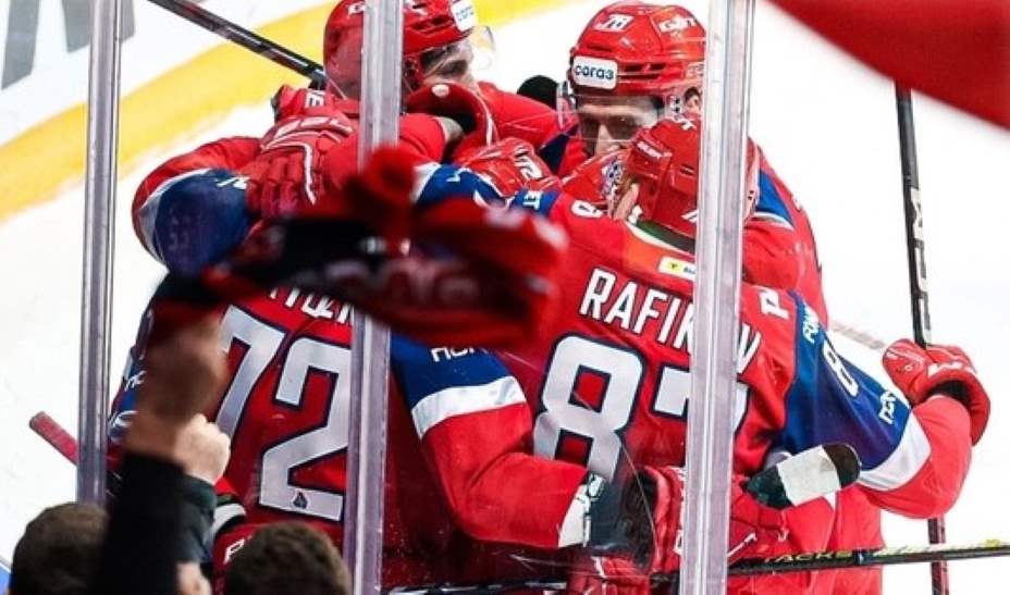 «Железнодорожники» одержали 11-ю победу подряд. Фото: Соцсети ХК «Локомотив» 