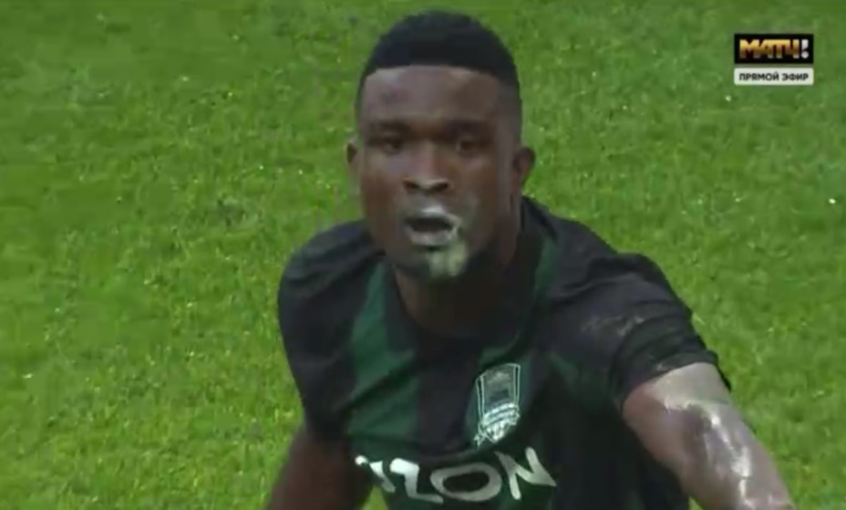 Джон Кордоба. Фото: кадр трансляции Матч ТВ