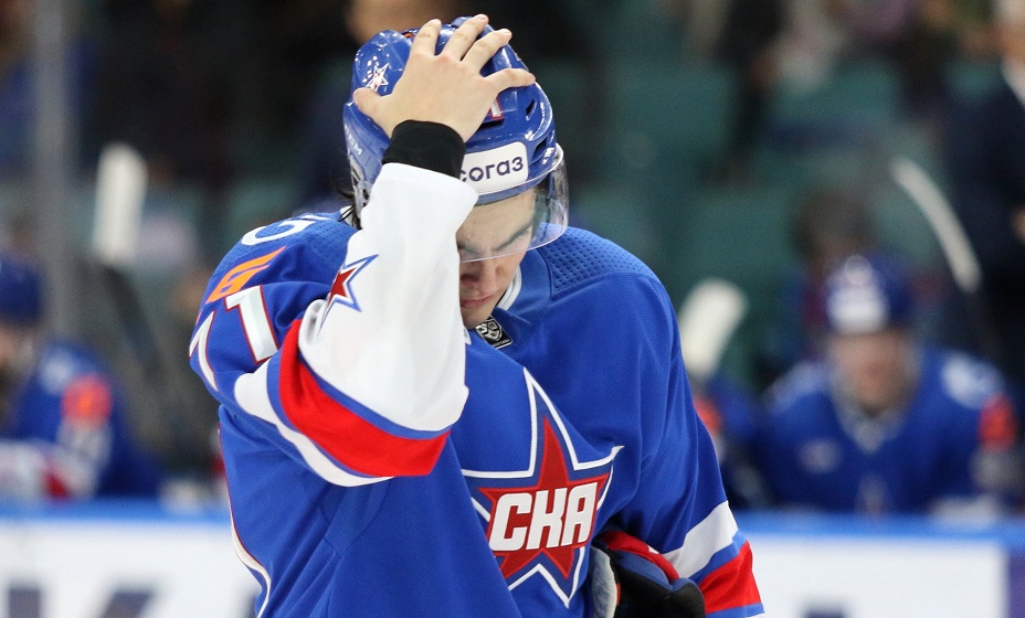 КХЛ: Победный гол СКА в ворота «Автомобилиста» был засчитан ошибочно. Фото: Global Look Press