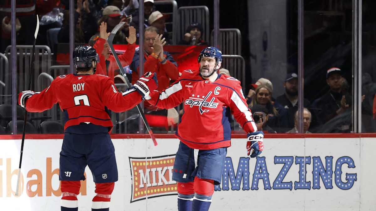 Овечкин забросил очередную шайбу. Фото: REUTERS