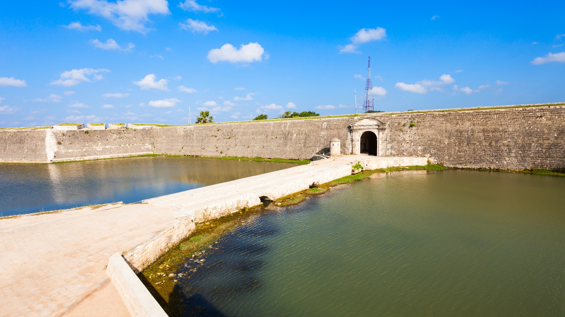 Форт Джафна на Шри-Ланке.