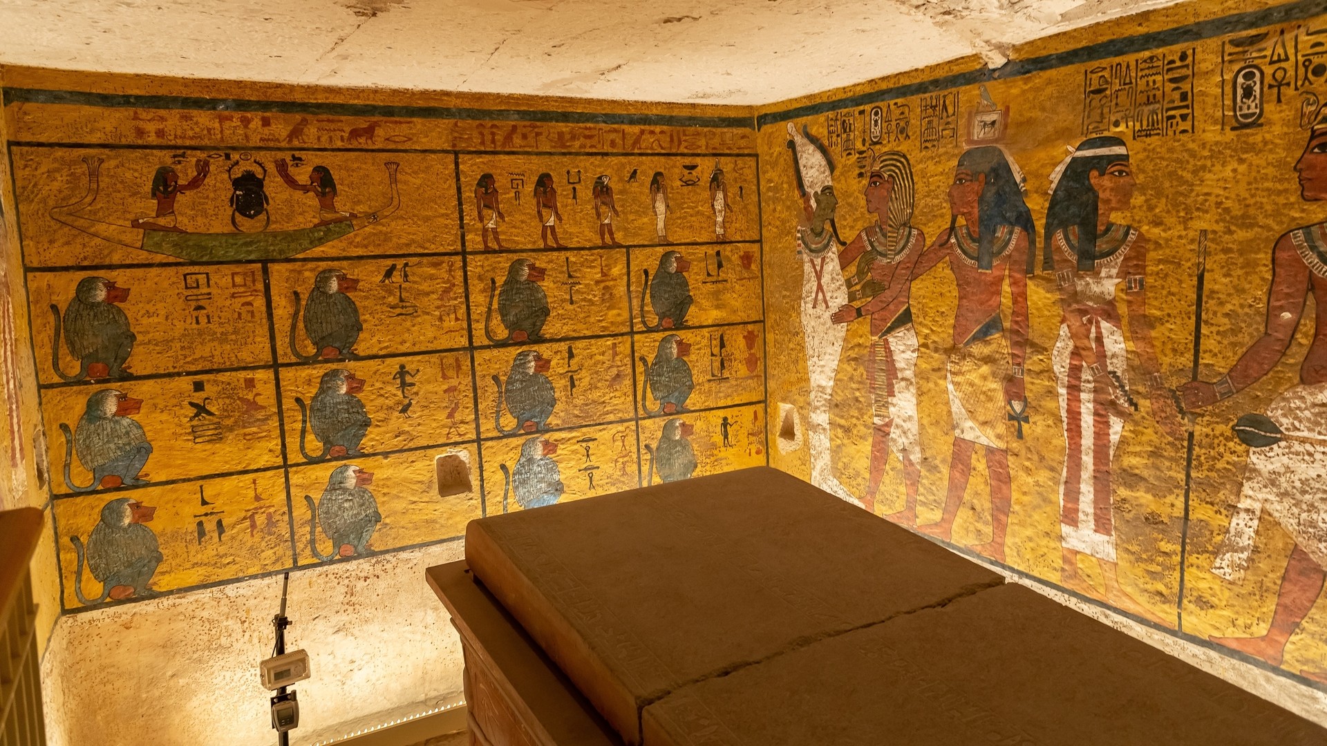 Гробница фараона Тутанхамона в Долине царей.