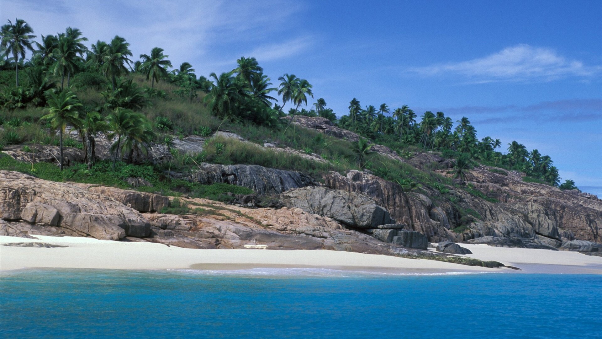 Частный остров Фрегат на Сейшелах.